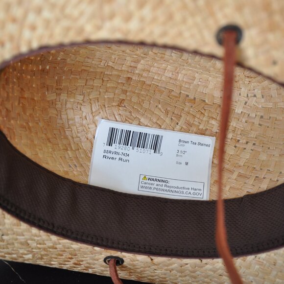 Stetson River Run Straw Hat - Picture 6 of 6